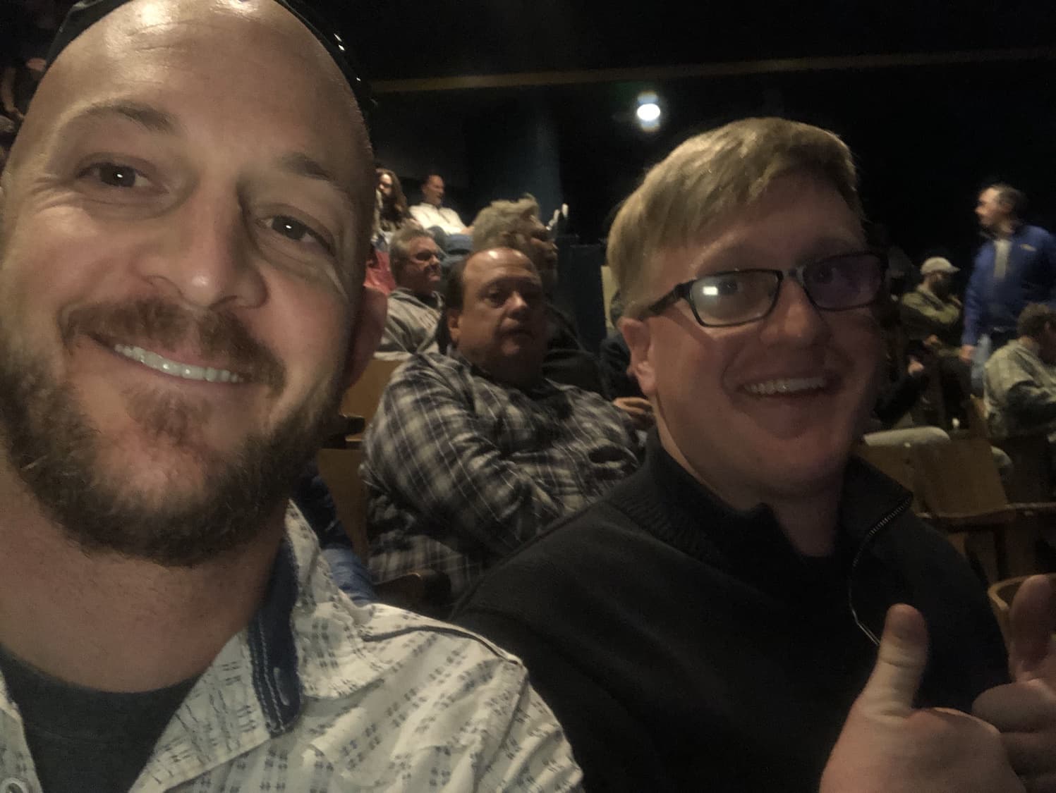 Pat Metheny's in our seats