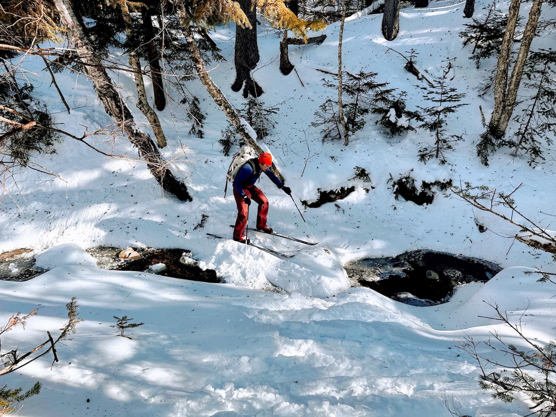 back country nordic skiing